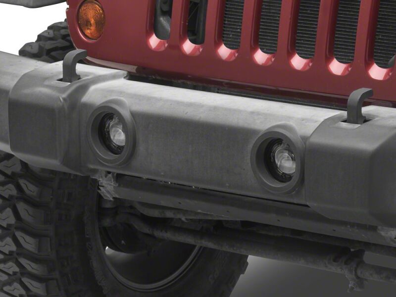 Raxiom 07-18 Jeep Wrangler JK V2 LED Switchback Fog Lights with Amber Turn Signal and Halo Rings-thumbmail-7