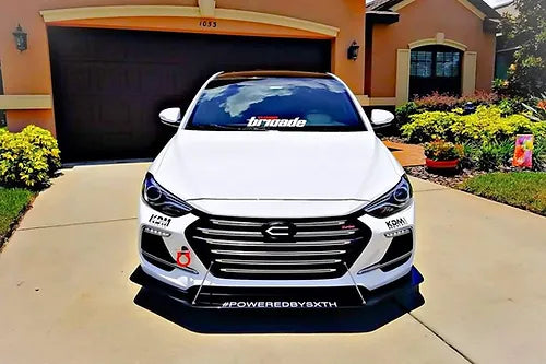 Aerotekk Front Street Splitter for 17-20 Elantra Sport-thumbmail-3