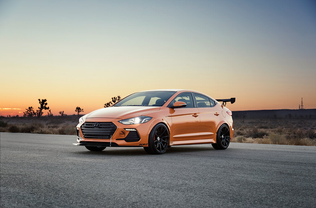 Aerotekk Side Splitters for 17-20 Elantra Sport-thumbmail-3