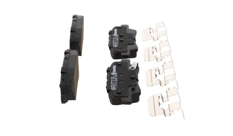 Brembo OE 21-23 Hyundai Kona/19-24 Kona Electric/19-21 Veloster Low-Met Brake Pad - Rear-thumbmail-18