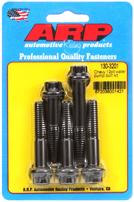 ARP Chevy 12pt Water Pump Bolt Kit