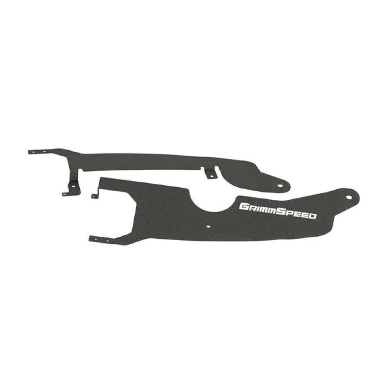 GrimmSpeed 2022+ Subaru WRX Radiator Shroud - Black-thumbmail-1