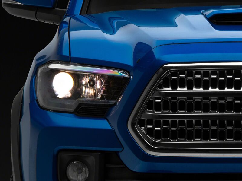 Raxiom 16-23 Toyota Tacoma Axial Series OE Replacement Headlights- Black Housing- Clear Lens-thumbmail-7