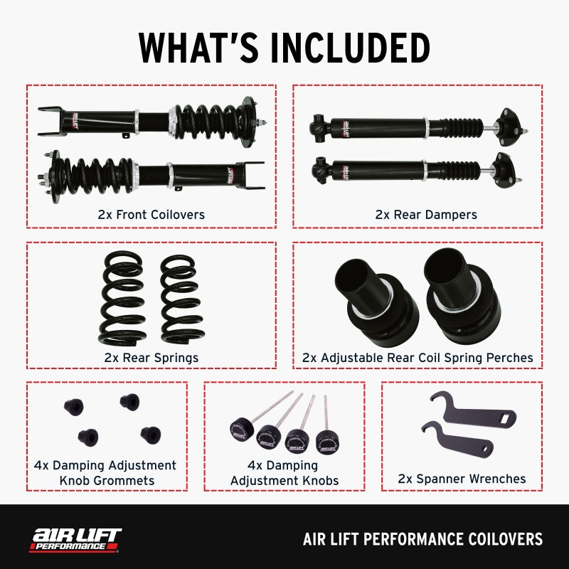 Air Lift Performance 18-23 Lexus IS300 / 17-23 Lexus IS350 Coilover Kit-thumbmail-8