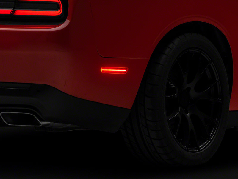 Raxiom 15-23 Dodge Challenger Axial Series LED Rear Marker Lights- Red-thumbmail-1