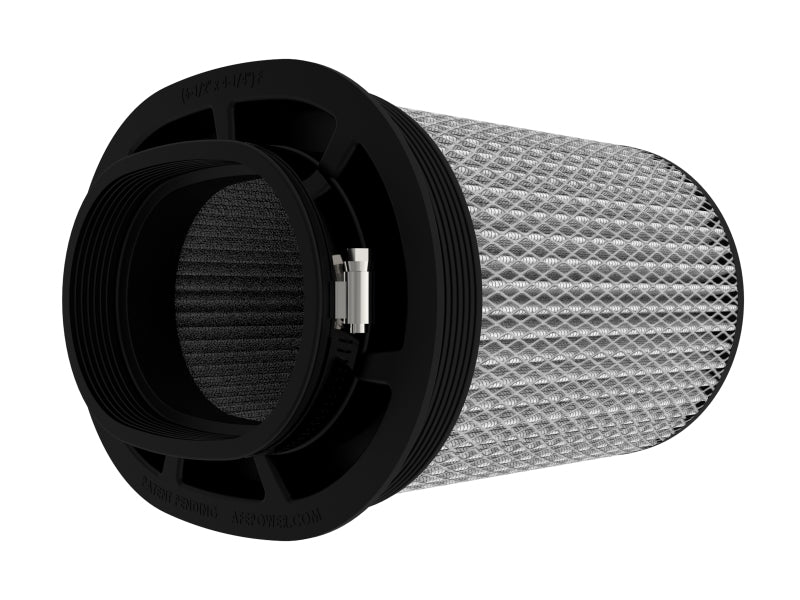 aFe Magnum FLOW Air Filter Pro DRY S (6.5x4.75)in F x (9x7)in B x (9x7) T (Inverted) x 9in H-thumbmail-4