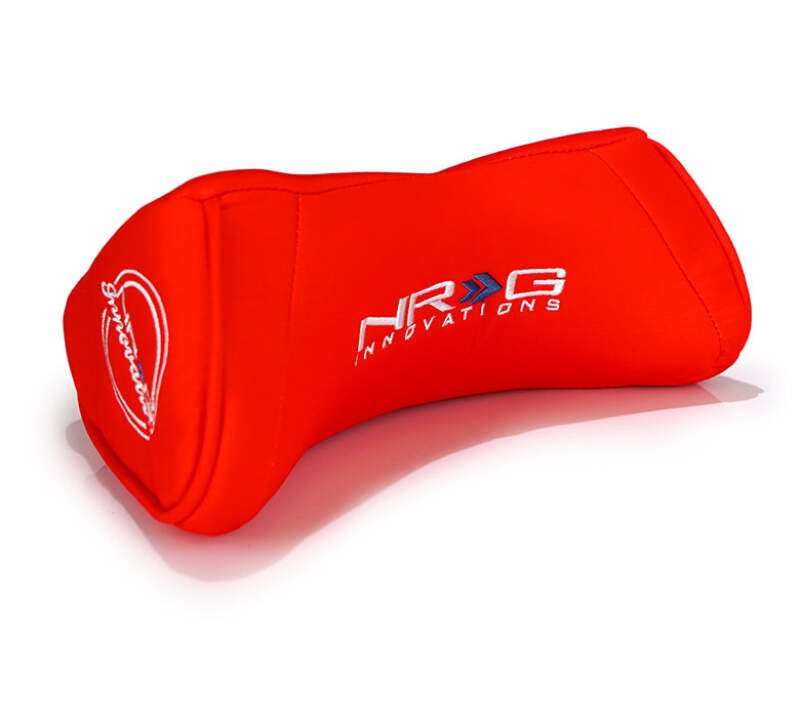 NRG Memory Foam Neck Pillow For Any Seats - Red-thumbmail-5