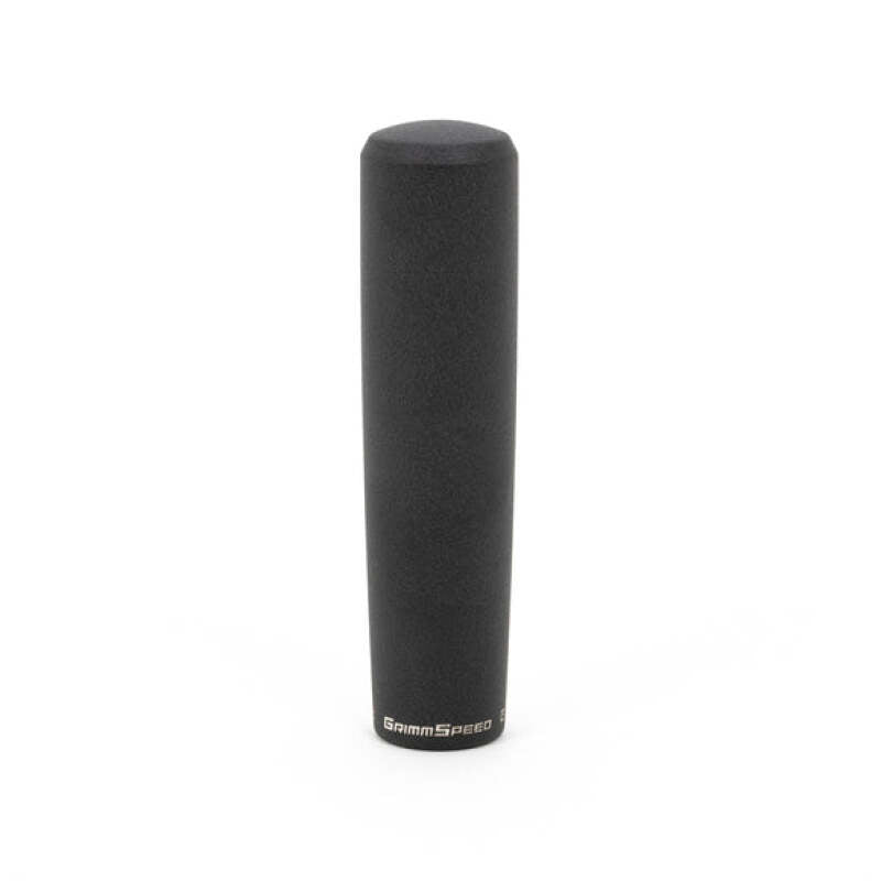 GrimmSpeed Tallboy Shift Knob Aluminum Black - M12x1.25-thumbmail-1