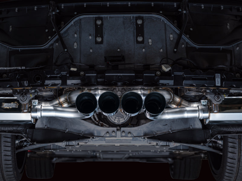 AWE 2023 C8 Corvette Z06 SwitchPath Cat-Back Exhaust - Diamond Black Tips-thumbmail-11
