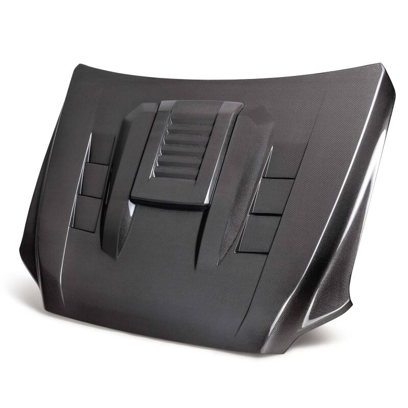 Seibon 2024 Toyota Tacoma TS-Style Carbon Fiber Hood-thumbmail-5