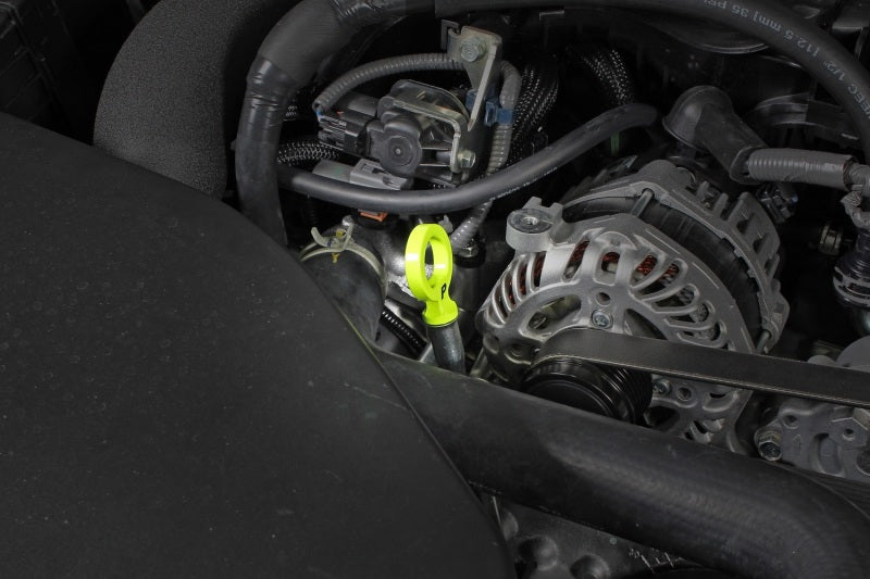 Perrin Subaru Dipstick Handle Loop Style - Neon Yellow-thumbmail-4