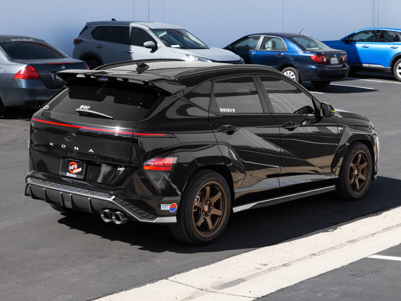 aFe Takeda 2-1/2in 304 Stainless Steel Axle-Back Exhaust w/ Black Tip Hyundai Kona 24-26 L4-1.6L (t)-thumbmail-2
