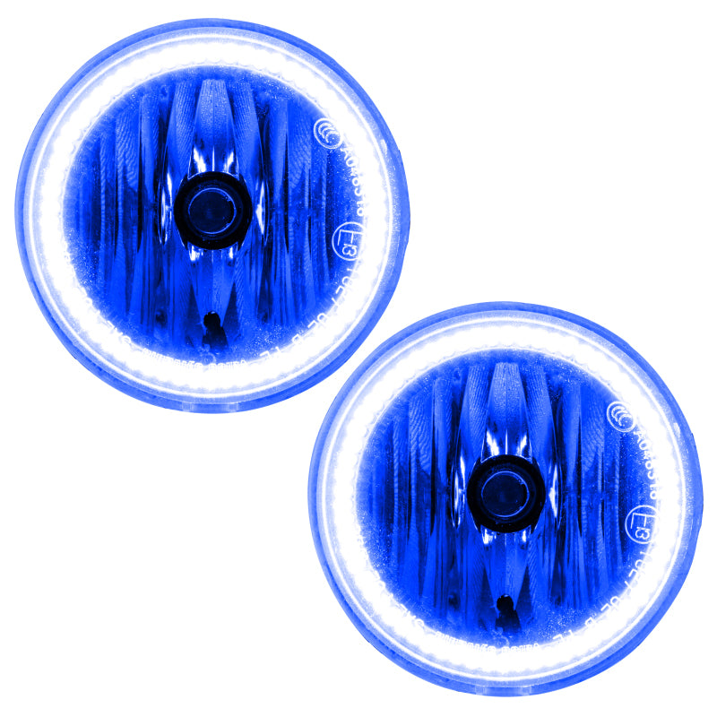 Oracle 05-10 Dodge Charger LED Fog Light Halo Kit - Blue-thumbmail-4