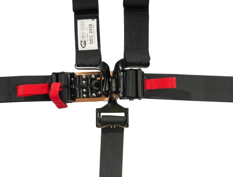 PRP 5.2 Harness Latch and Link with Removable Pads SFI 16.1- Black-thumbmail-5