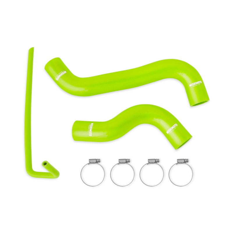 Mishimoto 2015+ Subaru WRX Silicone Radiator Coolant Hose Kit - Neon Yellow-thumbmail-6