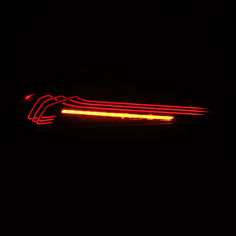 AlphaRex 20-24 Toyota Supra LUXX-Series Laser Style LED Tail Lights Black-thumbmail-8