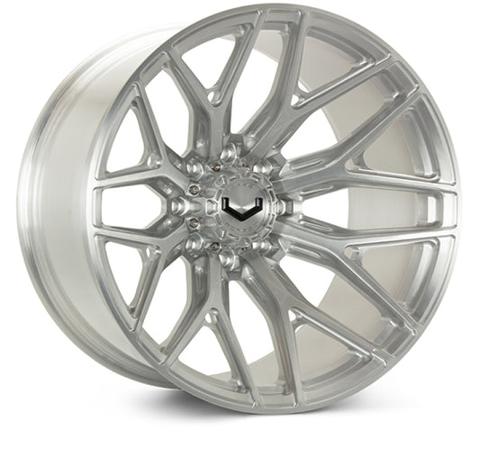 Vossen VFX-03 24x12 - 6x135 - ET44 - Ultra Deep - 87.1 - Brushed Gloss Clear Wheel