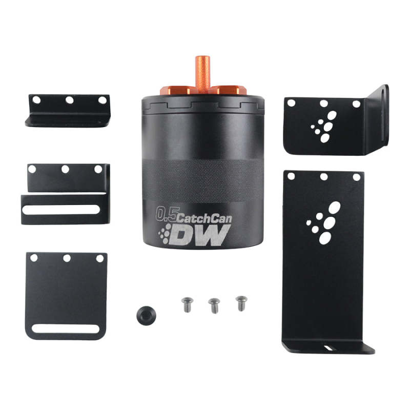 Deatschwerks Deatschwerks 0.5 Liter Street Oil Catch Can Assembly-thumbmail-1