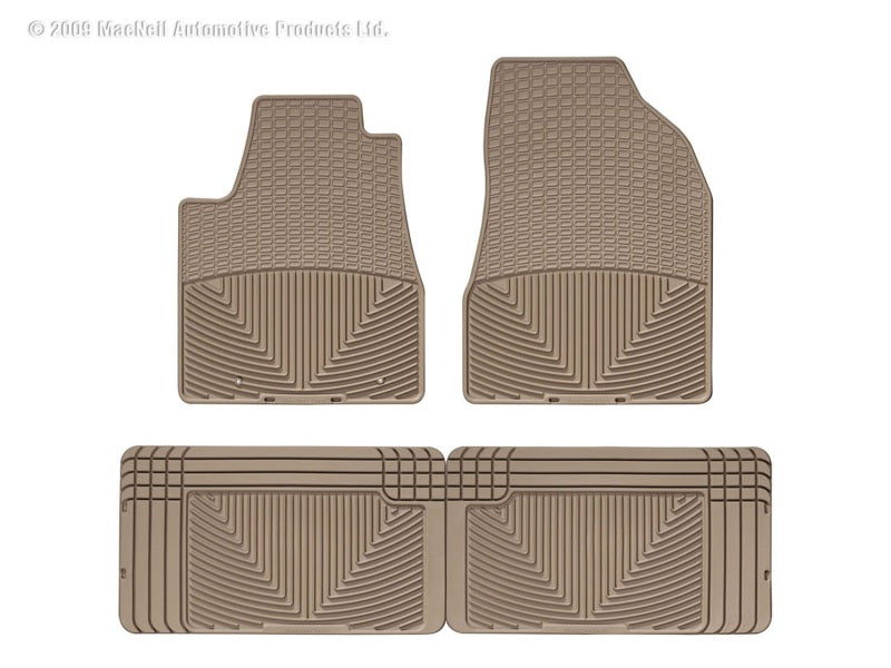WT Rubber Mats - Rear - Tan-thumbmail-3