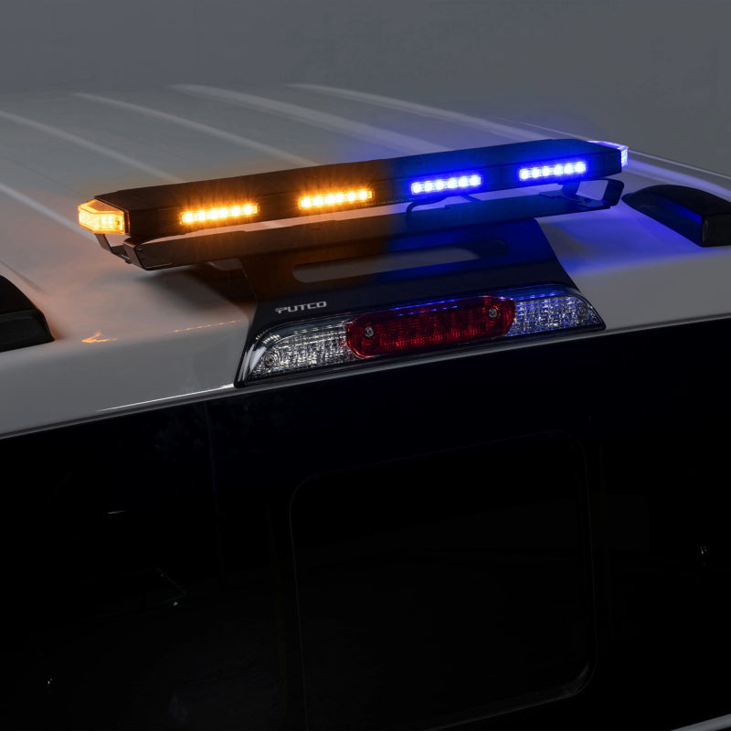 Putco 24In Universal 24In Tri Color Hornet Light (Amber/Blue/White) - LED Stealth Rooftop Strobe Bar-thumbmail-8