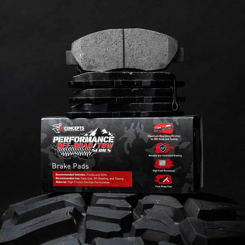 R1 88-07 Ford F-53 Motorhome Chassis Front/Rear Performance Off-Road/Tow Brake Pads-thumbmail-3