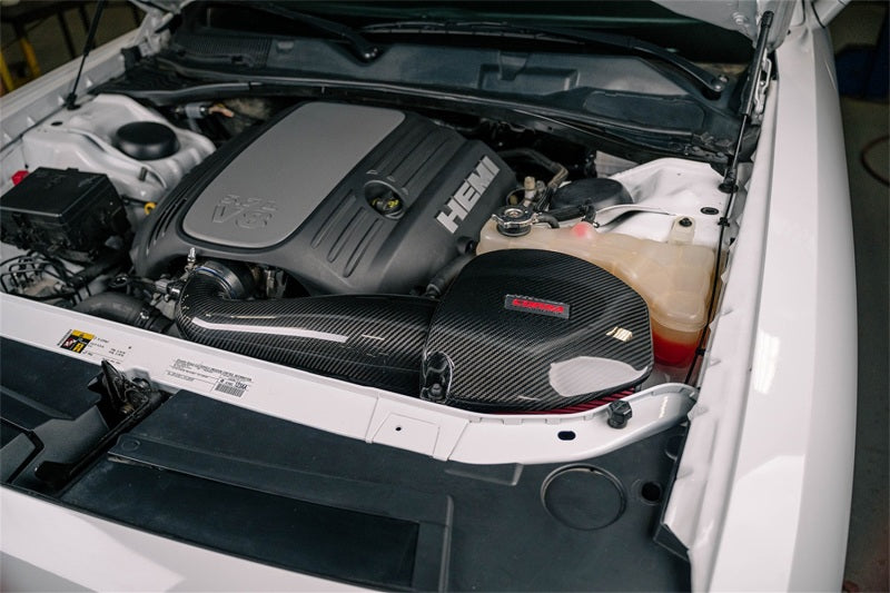 Corsa 11-23 Dodge Challenger/Charger 5.7L V8 Carbon Fiber Open Element Air Intake - Dry-thumbmail-2