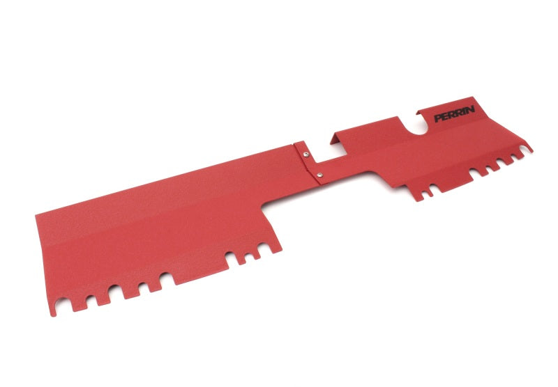 Perrin 15-21 WRX/STI Radiator Shroud (Without OEM Intake Scoop) - Red-thumbmail-3