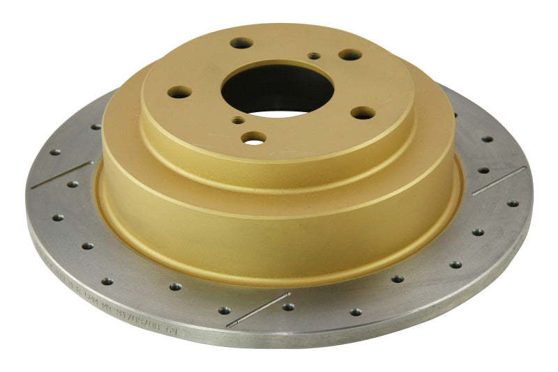 DBA 02-06 WRX / 98-07 Impreza 2.5L RS Rear Drilled & Slotted Street Series Rotor-thumbmail-1