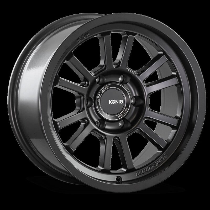 Konig HT1 18X9 5X127 ET0 Matte Black-thumbmail-1