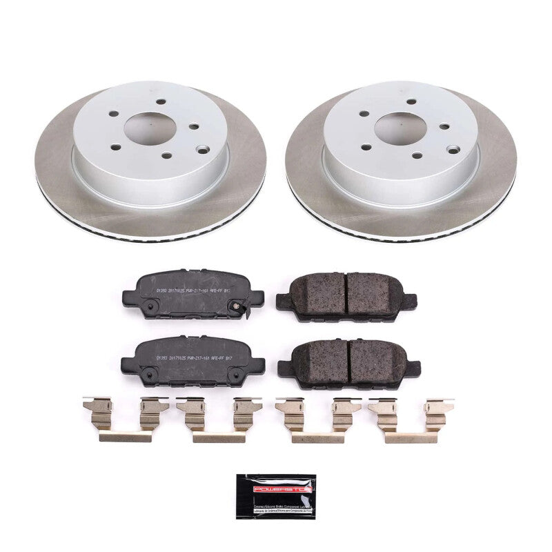 Power Stop 14-17 Infiniti QX70 Rear Semi-Coated Rotor Kit-thumbmail-1
