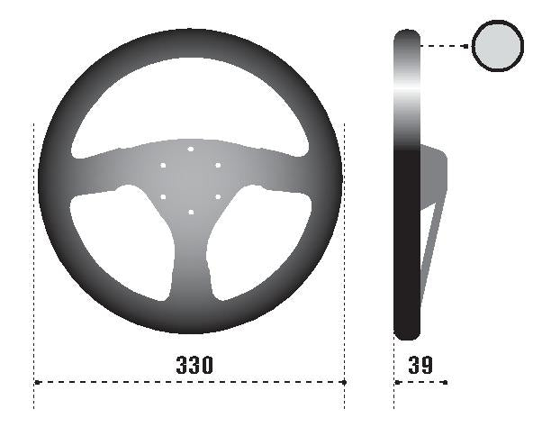 Sparco Strwhl 323 Suede Black-thumbmail-2