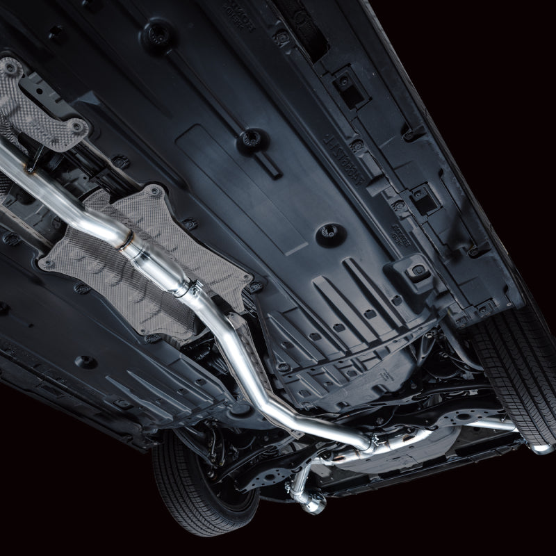 AWE Tuning 22+ Honda Civic Si/Acura Integra Track Edition Catback Exhaust - Dual Chrome Silver Tips-thumbmail-8