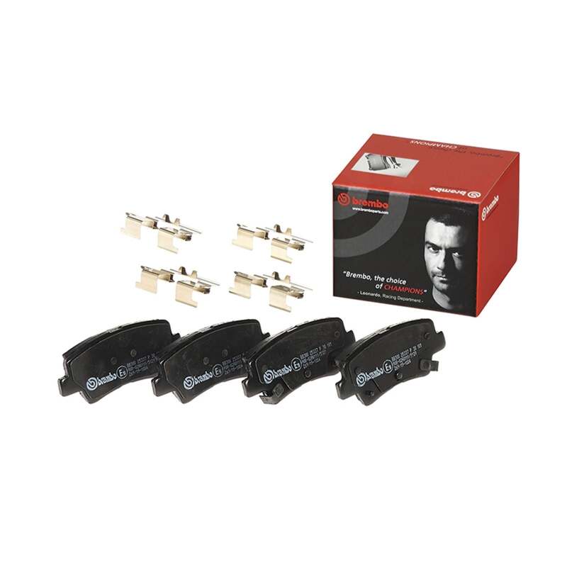 Brembo OE 21-23 Hyundai Kona/19-24 Kona Electric/19-21 Veloster Low-Met Brake Pad - Rear-thumbmail-20