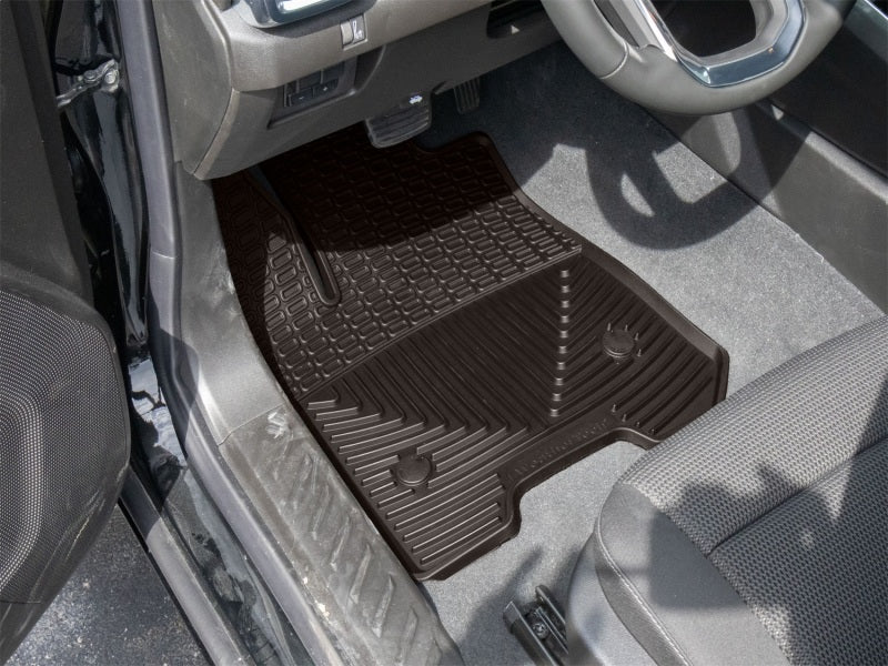 WeatherTech 23-26 Chevrolet Colorado 1st Row Front All-Weather Floor Mats - Cocoa-thumbmail-2