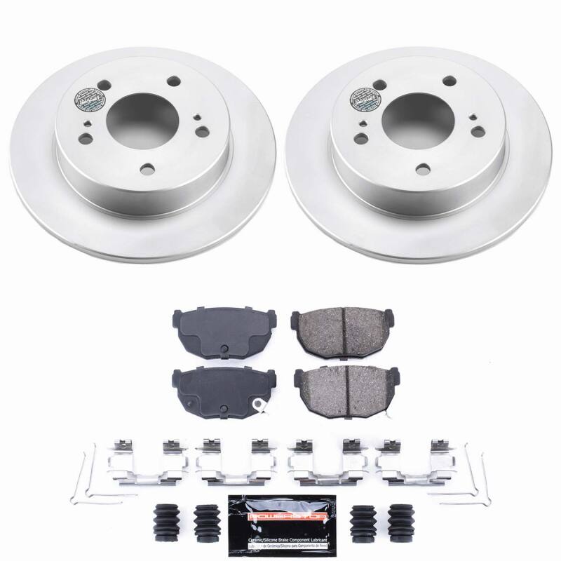Power Stop 94-98 Nissan 240SX Rear Z23 Coated Brake Kit-thumbmail-1