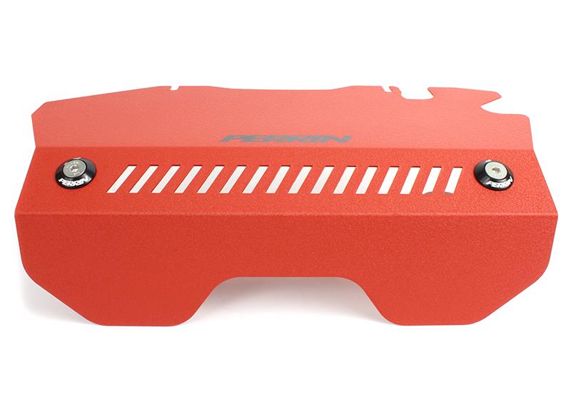 Perrin 15+ Subaru WRX Red Pulley Cover For FA DIT Engines-thumbmail-5