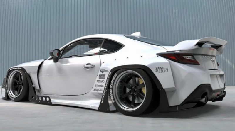 GReddy Pandem 2022+ Toyota GR86 (ZN8) Rocket Bunny Rear Diffuser-thumbmail-1