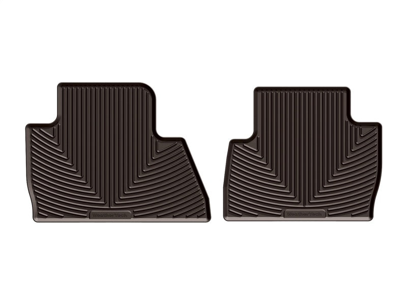 WeatherTech 2017+ Mercedes-Benz E-Class Rear Rubber Mats - Cocoa-thumbmail-1