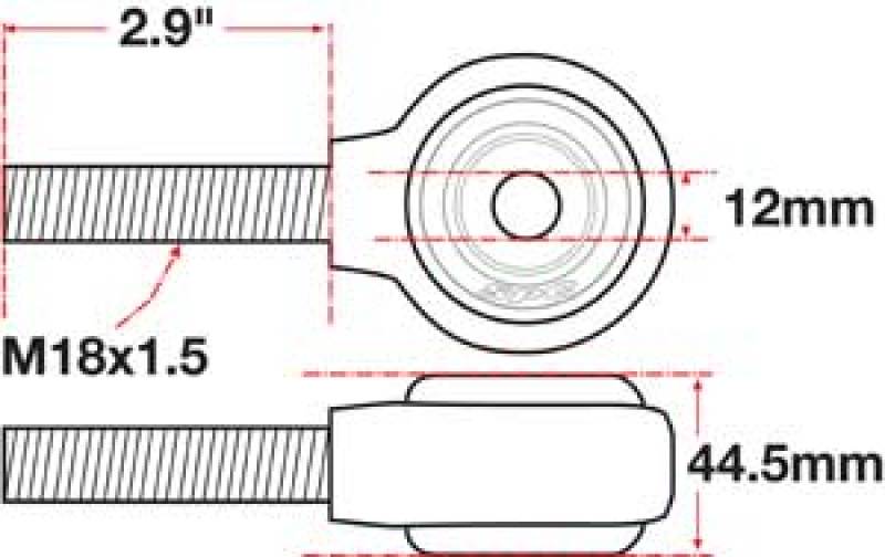 SPC Performance XAXIS Rod End Ball Joint-thumbmail-2