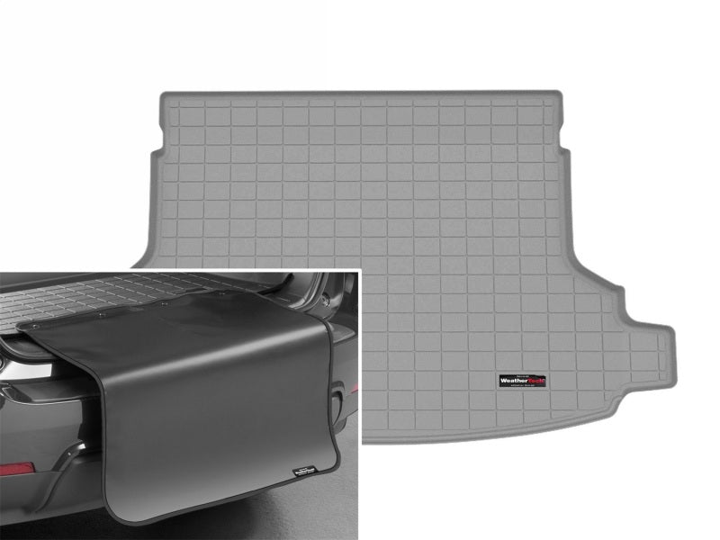 WeatherTech 25-25 Subaru Forester Behind Seating w/Bumper Protector Cargo Liner - Grey-thumbmail-2