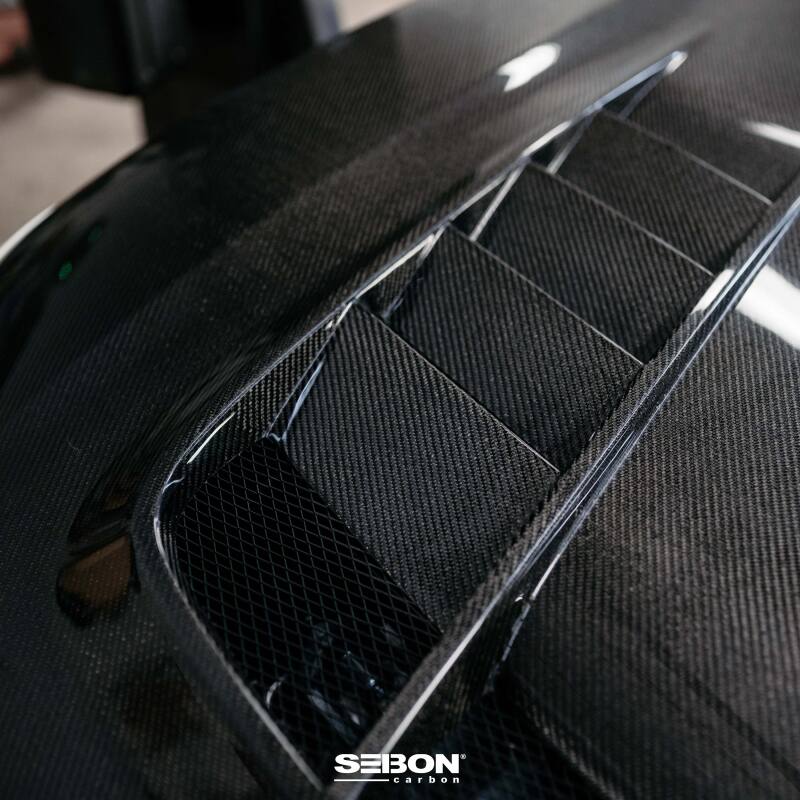 Seibon 2023 Honda Civic Type R TV-Styler Double Side Carbon Fiber Hood-thumbmail-6