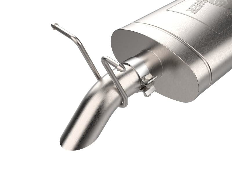 aFe 23-25 GM Colorado/Canyon L4-2.7L (t) ROCK BASHER 3 IN 409 Stainless Steel Cat-Back Exhaust-thumbmail-7