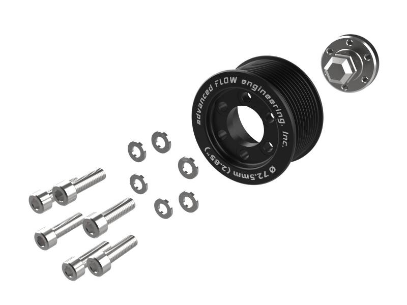 aFe 15-23 Dodge Challenger / 15-23 Dodge Charger SRT Hellcat 2.85in Supercharger Power Pulley Kit-thumbmail-6
