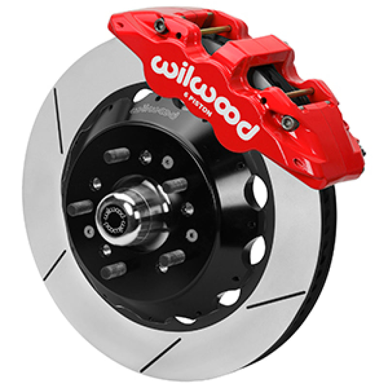Wilwood 69-70 Chevrolet Impala W/ Disc Or Drum / 69-82 Corvette Aerolite 6R 14in GT Rotor Red-thumbmail-1