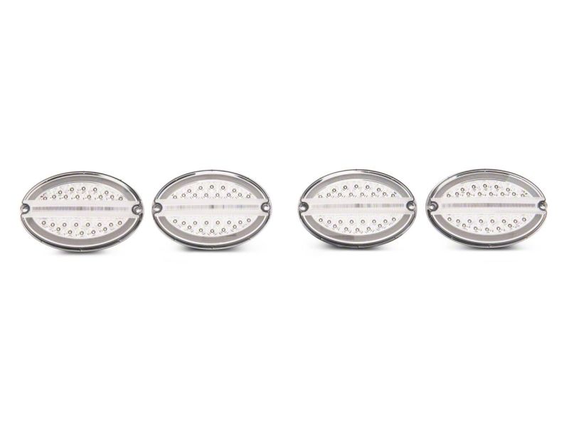 Raxiom 97-04 Chevrolet Corvette C5 Axial Series LED Tail Lights- Chrome Housing (Clear Lens)-thumbmail-6
