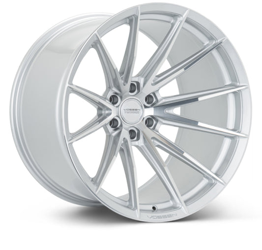 Vossen HFX-2 17x9 - 6x135 - ET0 - Super Deep - 87.1 - Silver Polished Wheel