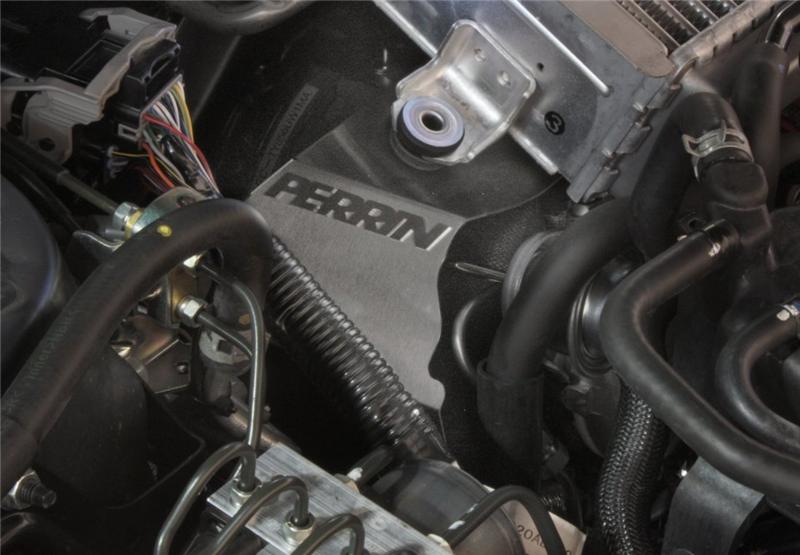 Perrin 04-11 Subaru STi / 05-08 Legacy GT / 02-11 WRX / 04-09 Forester XT Brushed Turbo Heat Shield-thumbmail-7