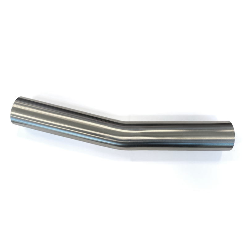 Stainless Bros 1.25in SS304 15 Deg Mandrel Bend - 1.5D Radius 16GA/.065in Wall 6.5in Leg / 6.5in Leg-thumbmail-1