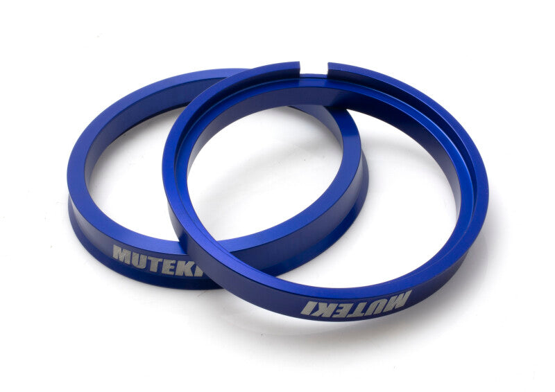 Wheel Mate Muteki Hub Ring Set 75mm x 64.1mm - 2 Piece - Blue-thumbmail-1