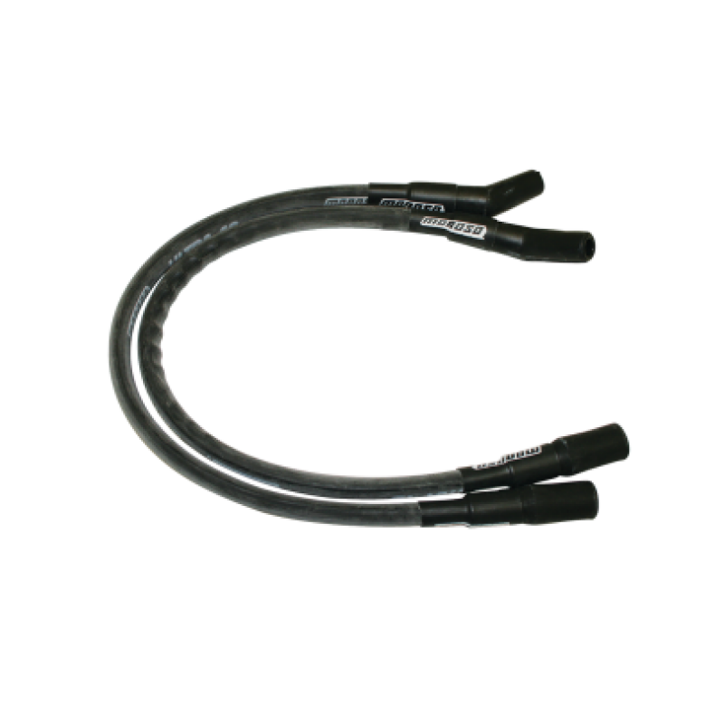 Moroso 99-08 Harley-Davidson FLT/FLHT/FLHR/FLTR Sleeved Ultra 40 Wire Set - Black-thumbmail-1